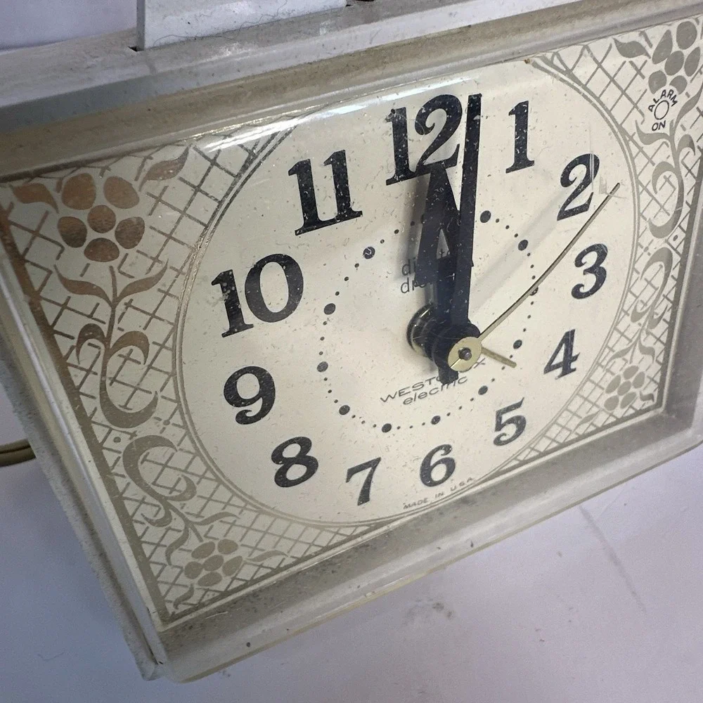 WESTCLOX Dunmar Drowse Dialite S16-C‎  Electric Alarm Clock Tested Working